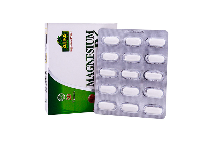 قرص منیزیم و ویتامین ب6 آلفا ویتامینز